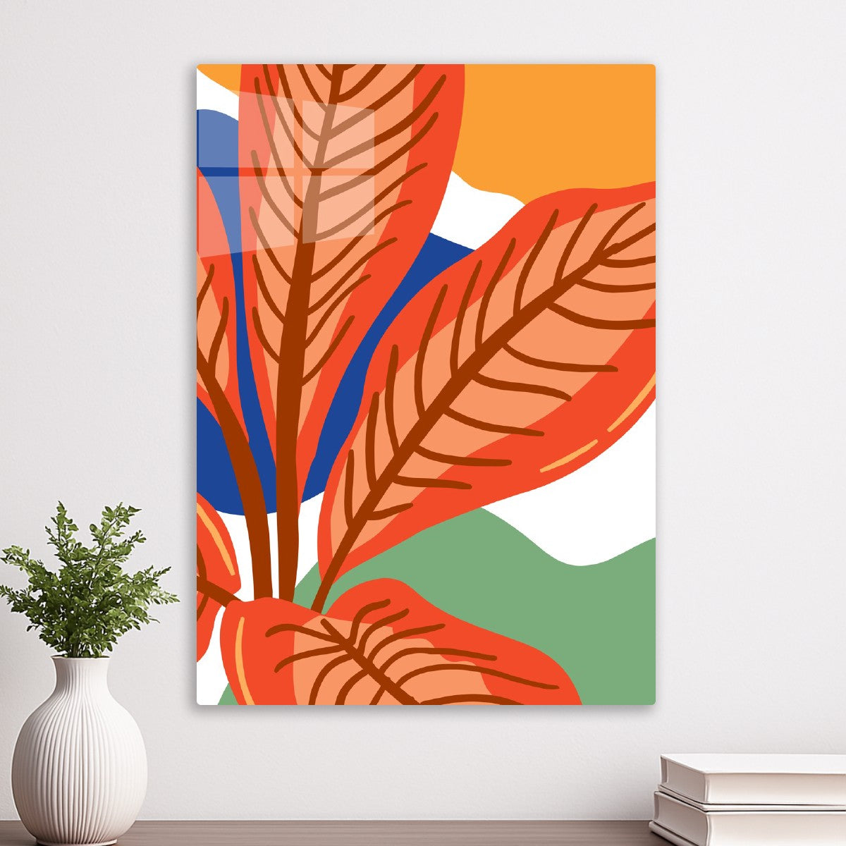Warm Botanical Leaves