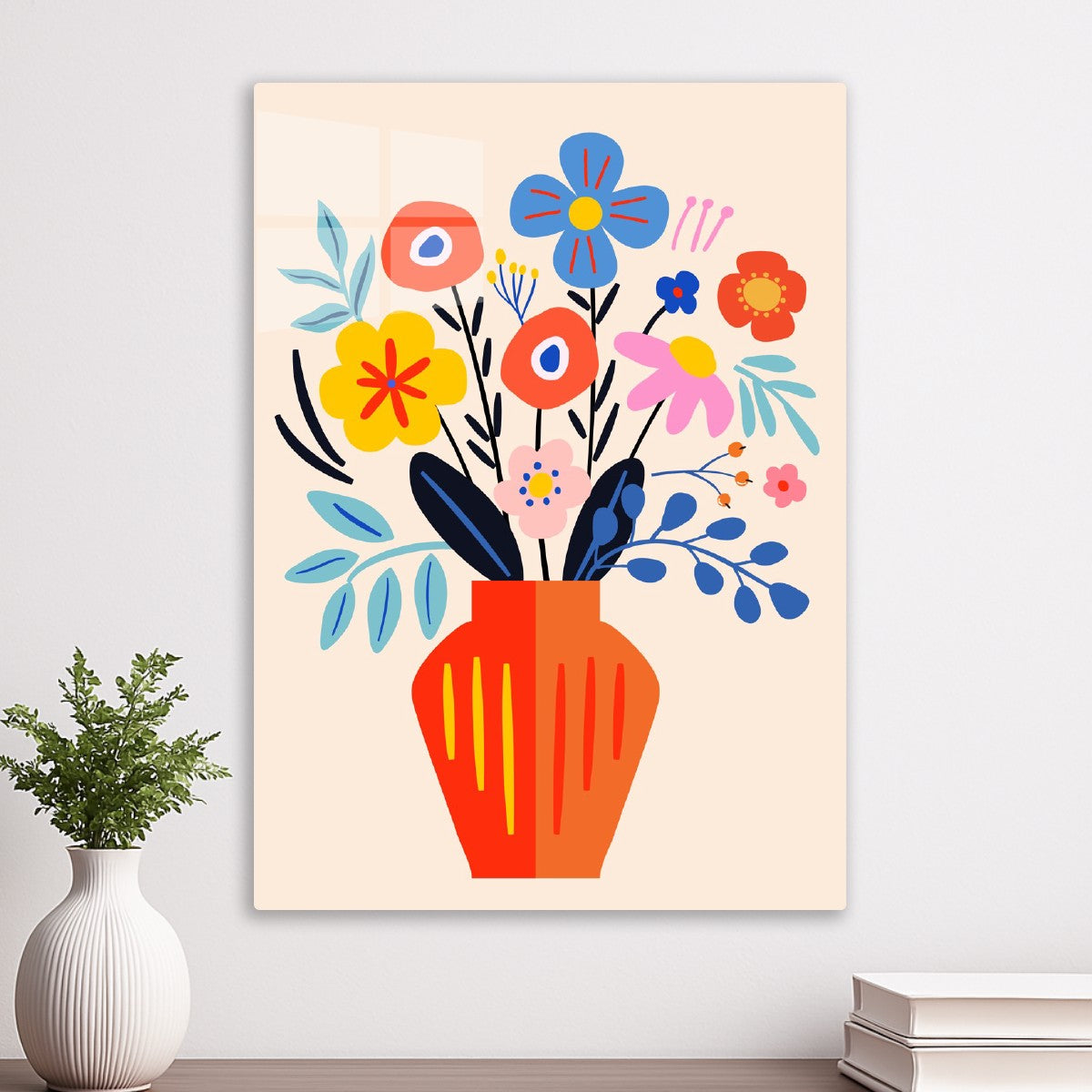 Abstract Flower Vase