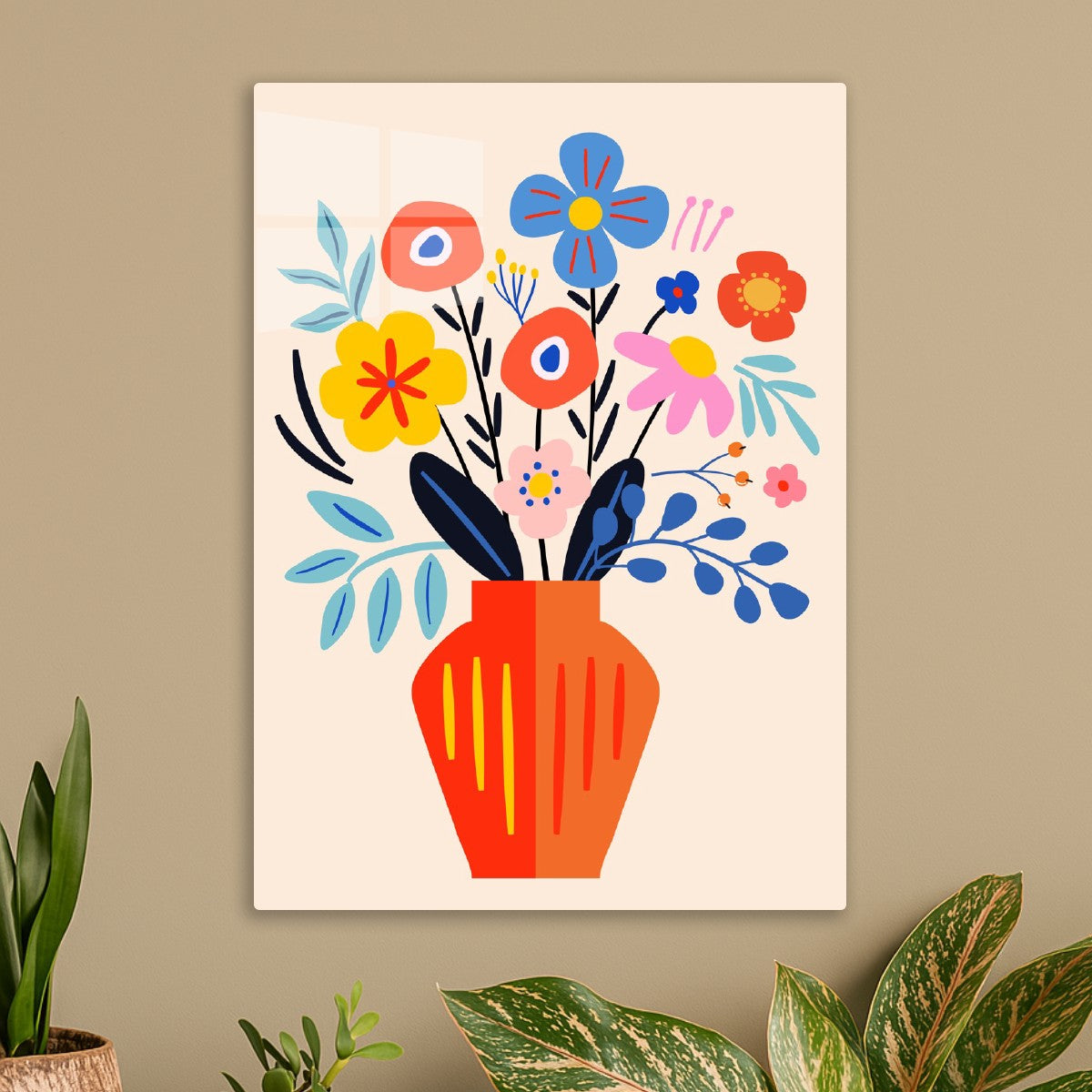 Abstract Flower Vase
