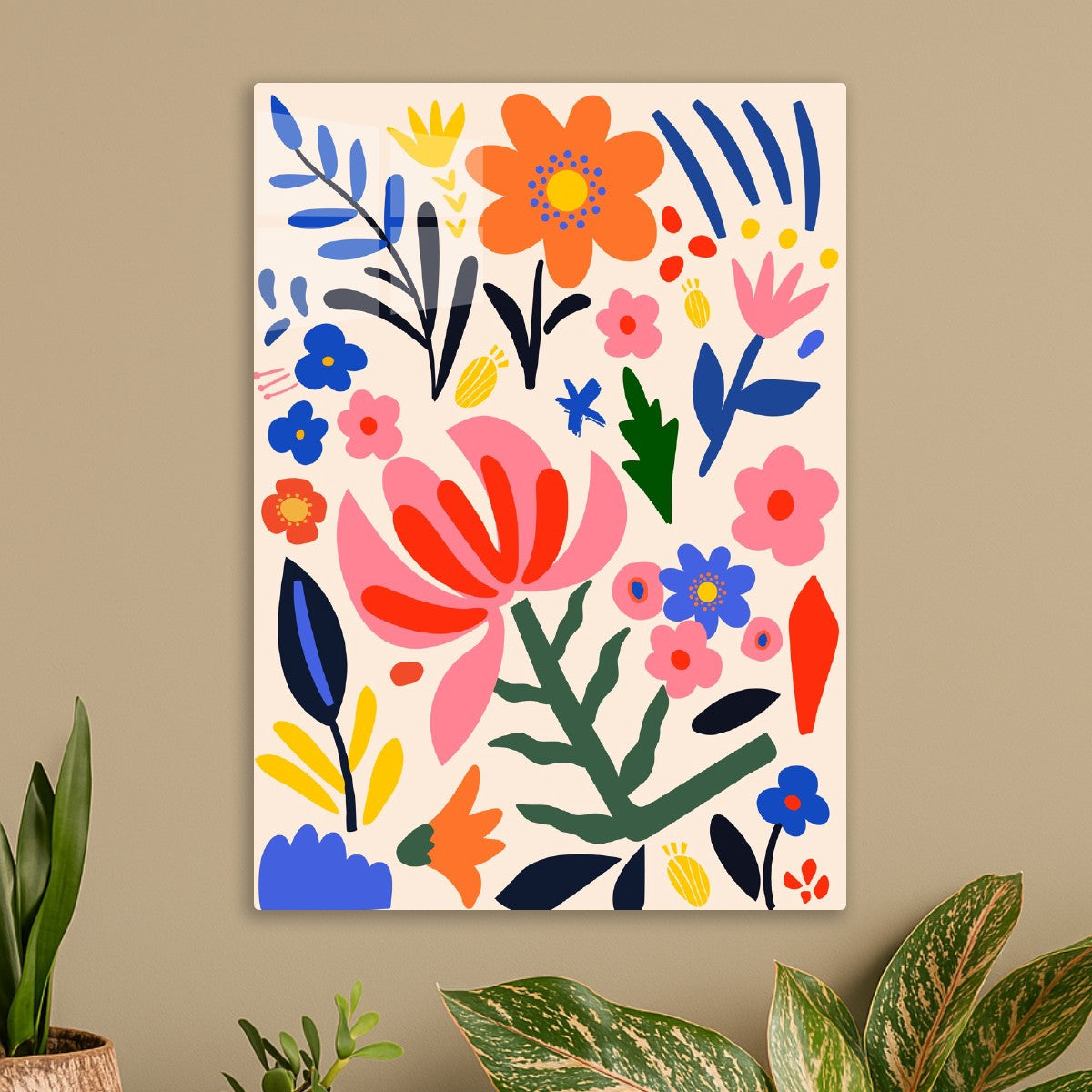 Bold Floral Icons