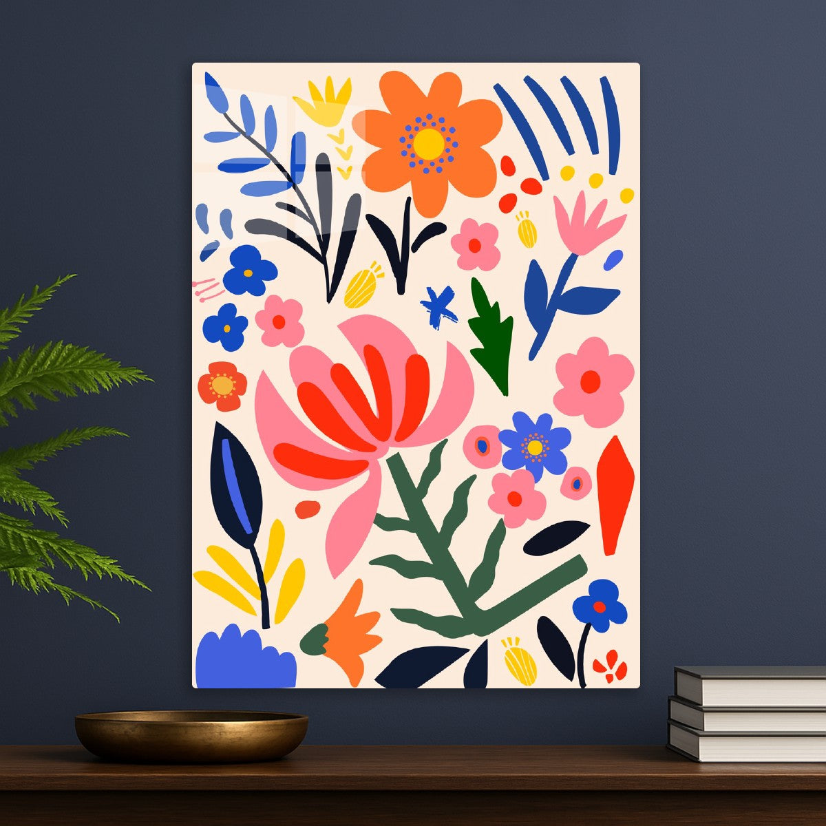 Bold Floral Icons