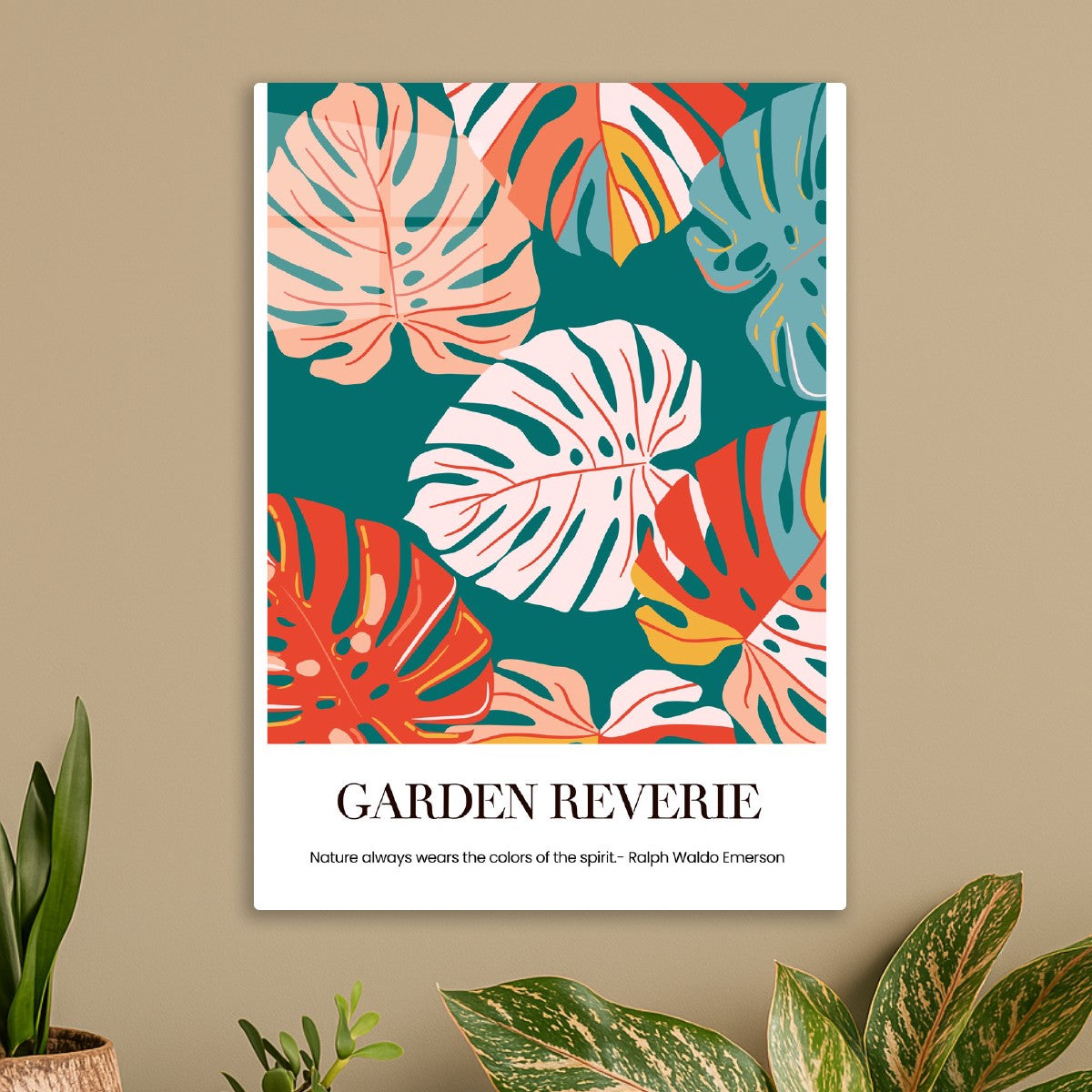 Garden Leaf Poster