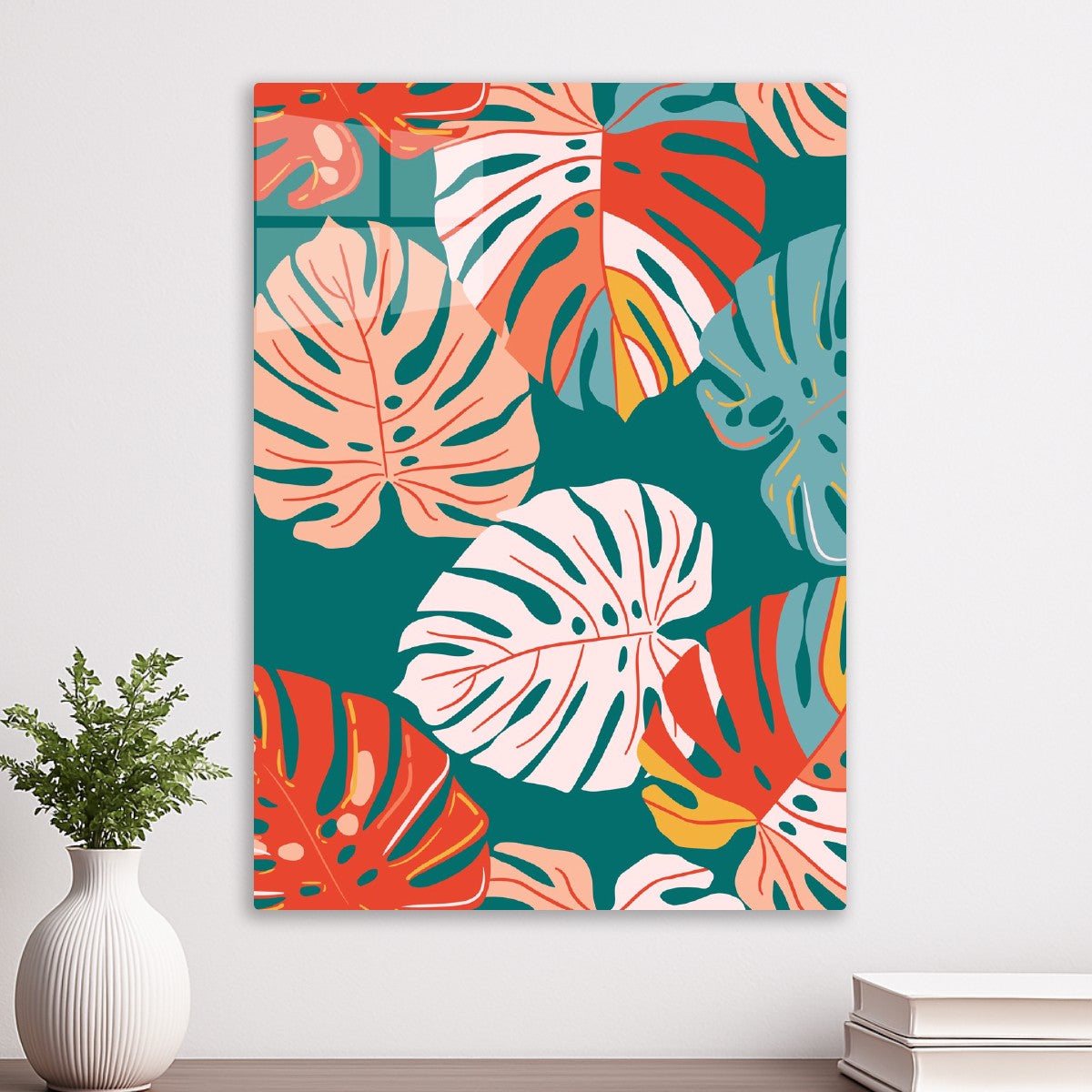 Tropical Leaf Print