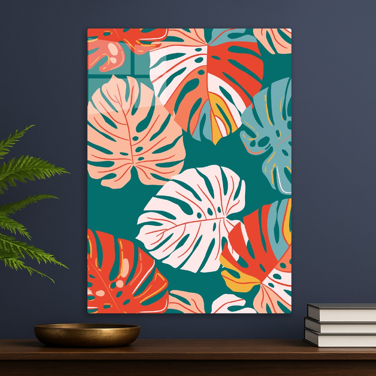 Tropical Leaf Print