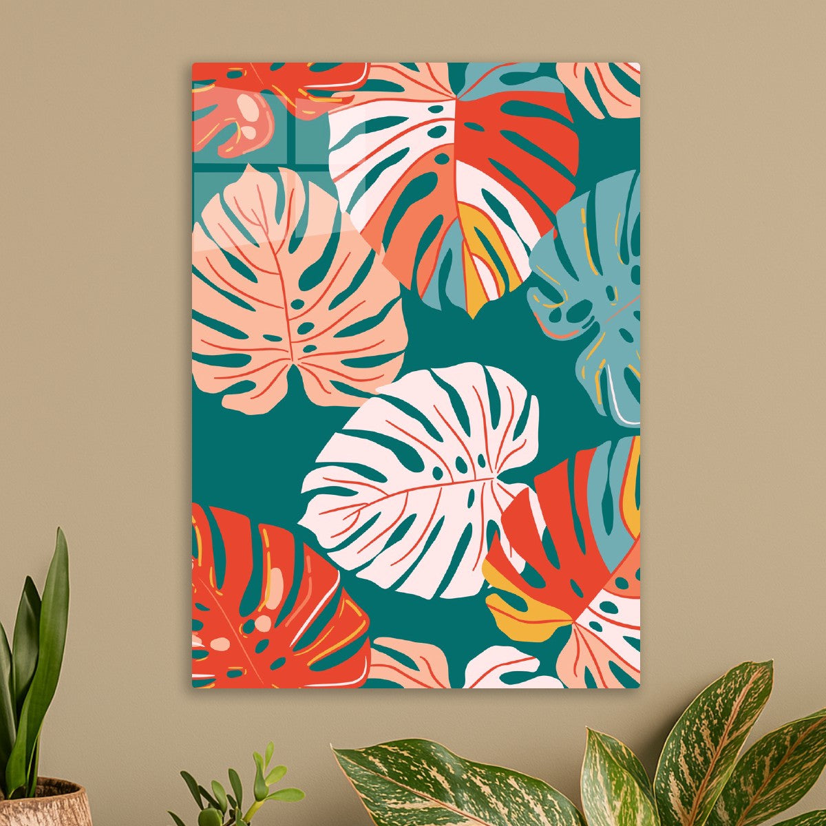 Tropical Leaf Print