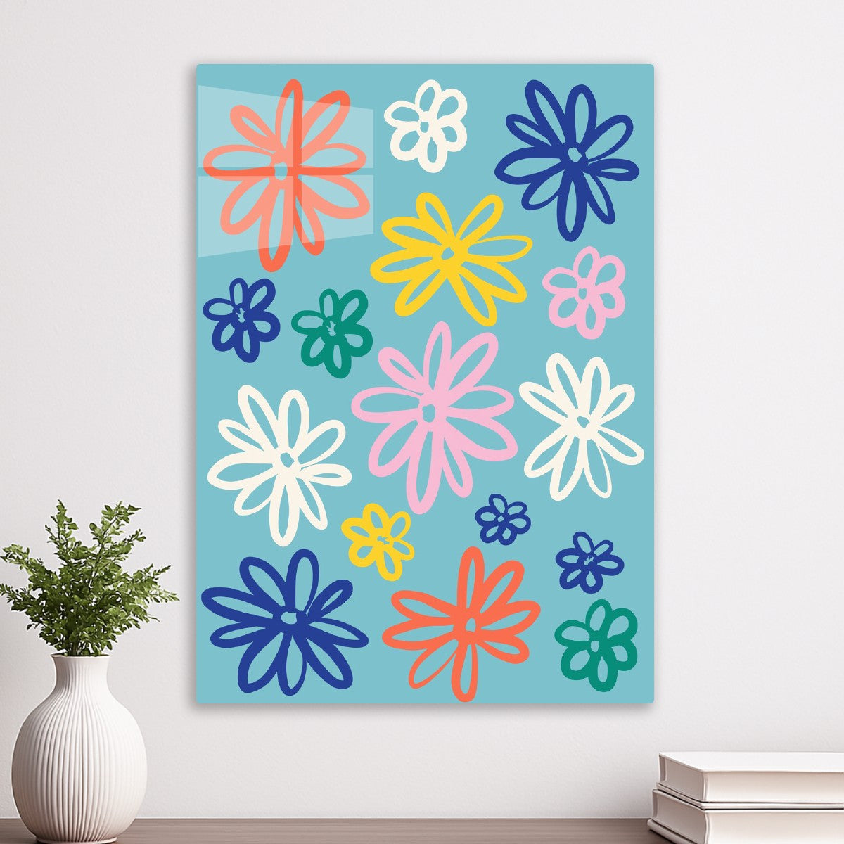 Retro Flower Doodles