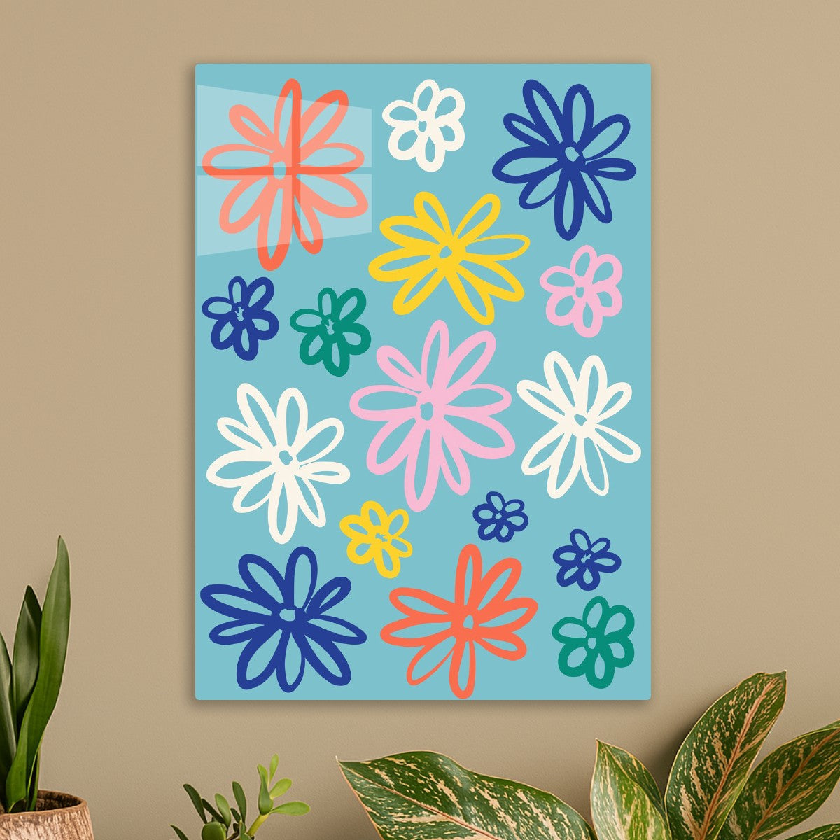 Retro Flower Doodles
