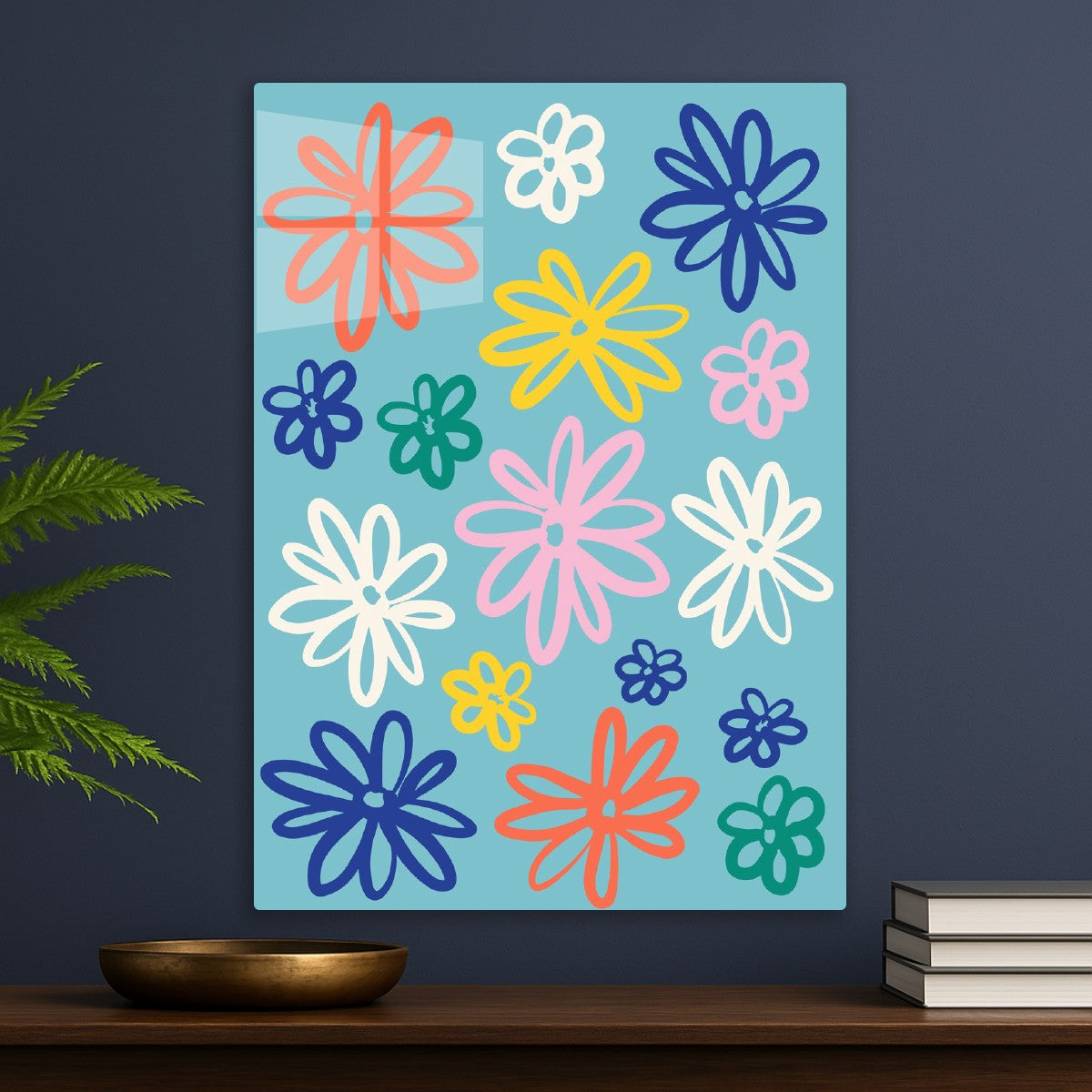 Retro Flower Doodles