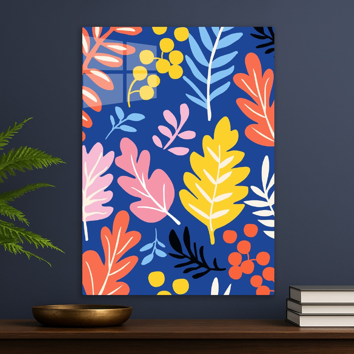 Playful Leaf Pattern