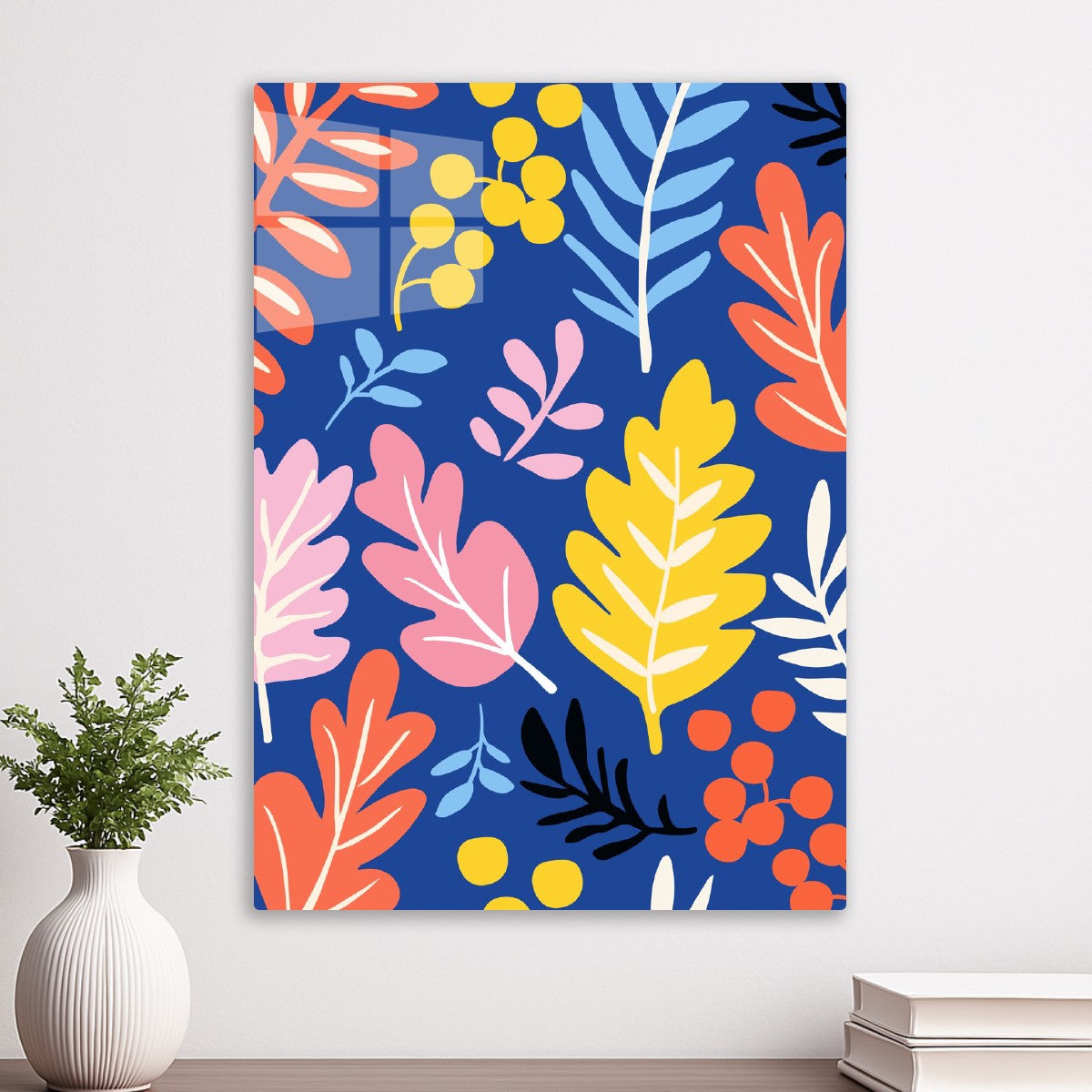 Playful Leaf Pattern