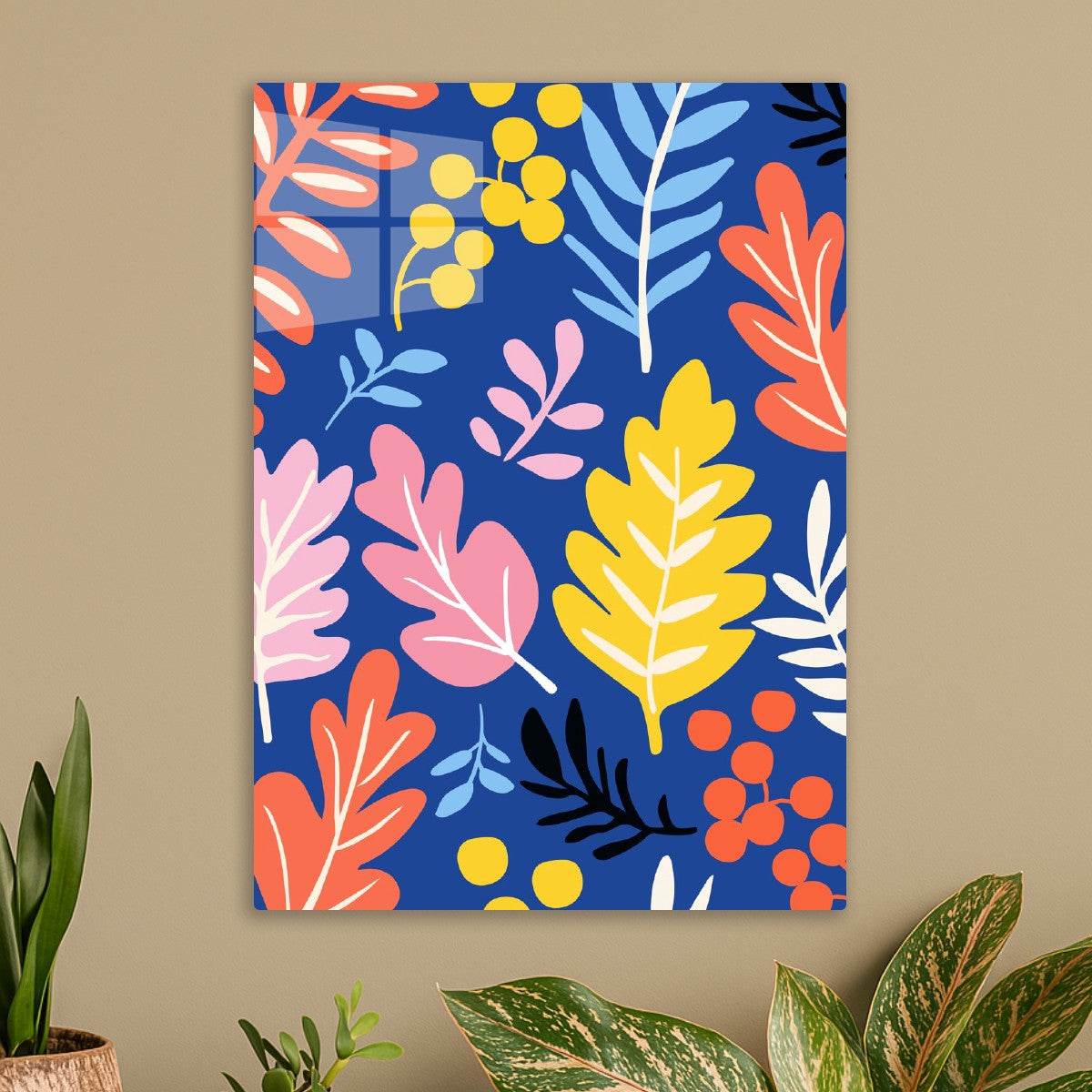 Playful Leaf Pattern