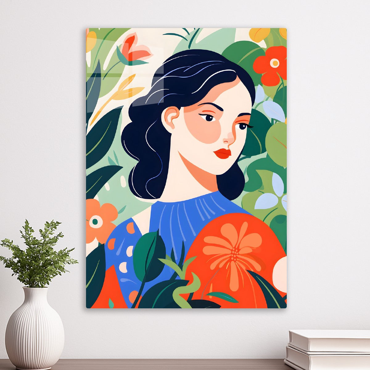 Botanical Portrait Beauty
