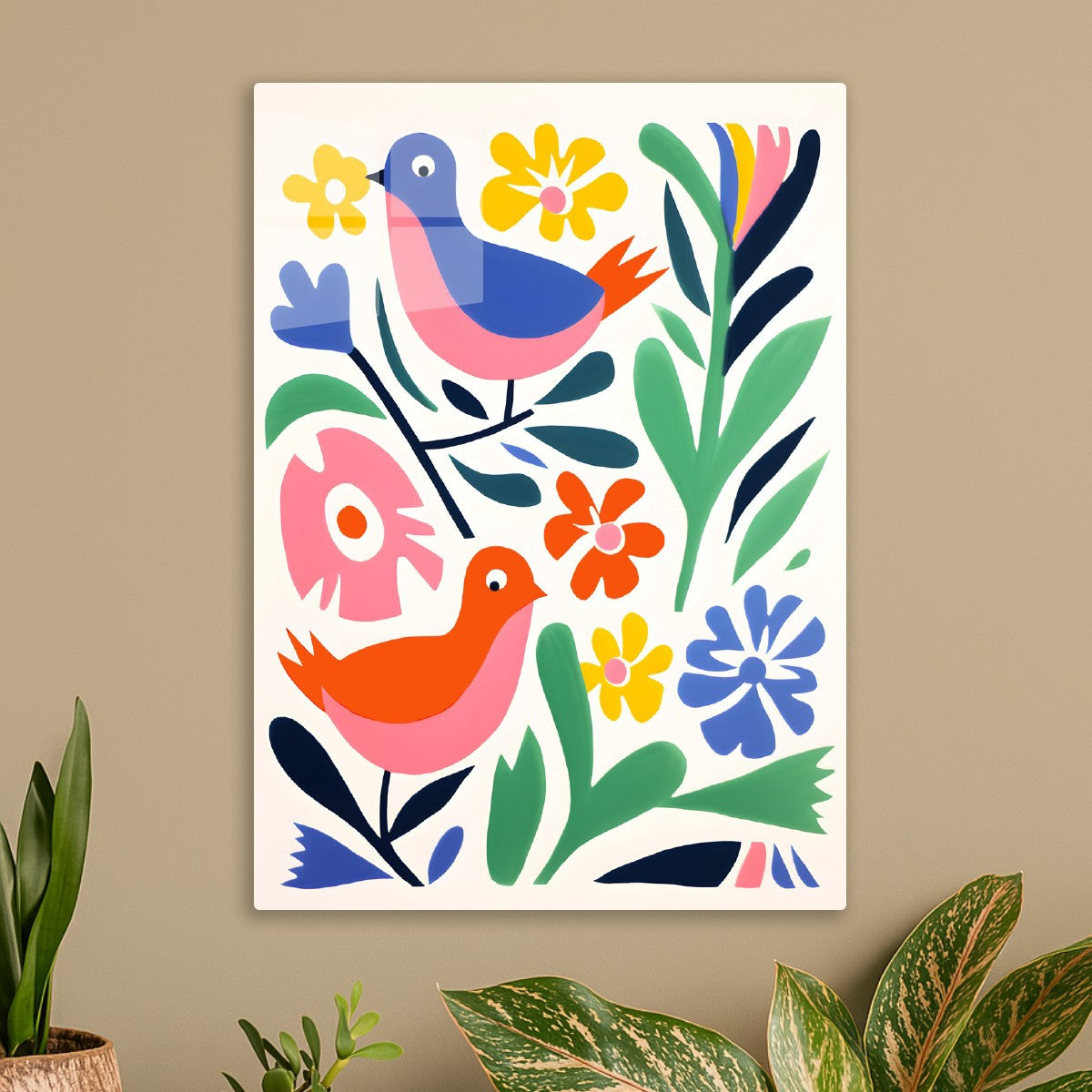 Birds in Bloom