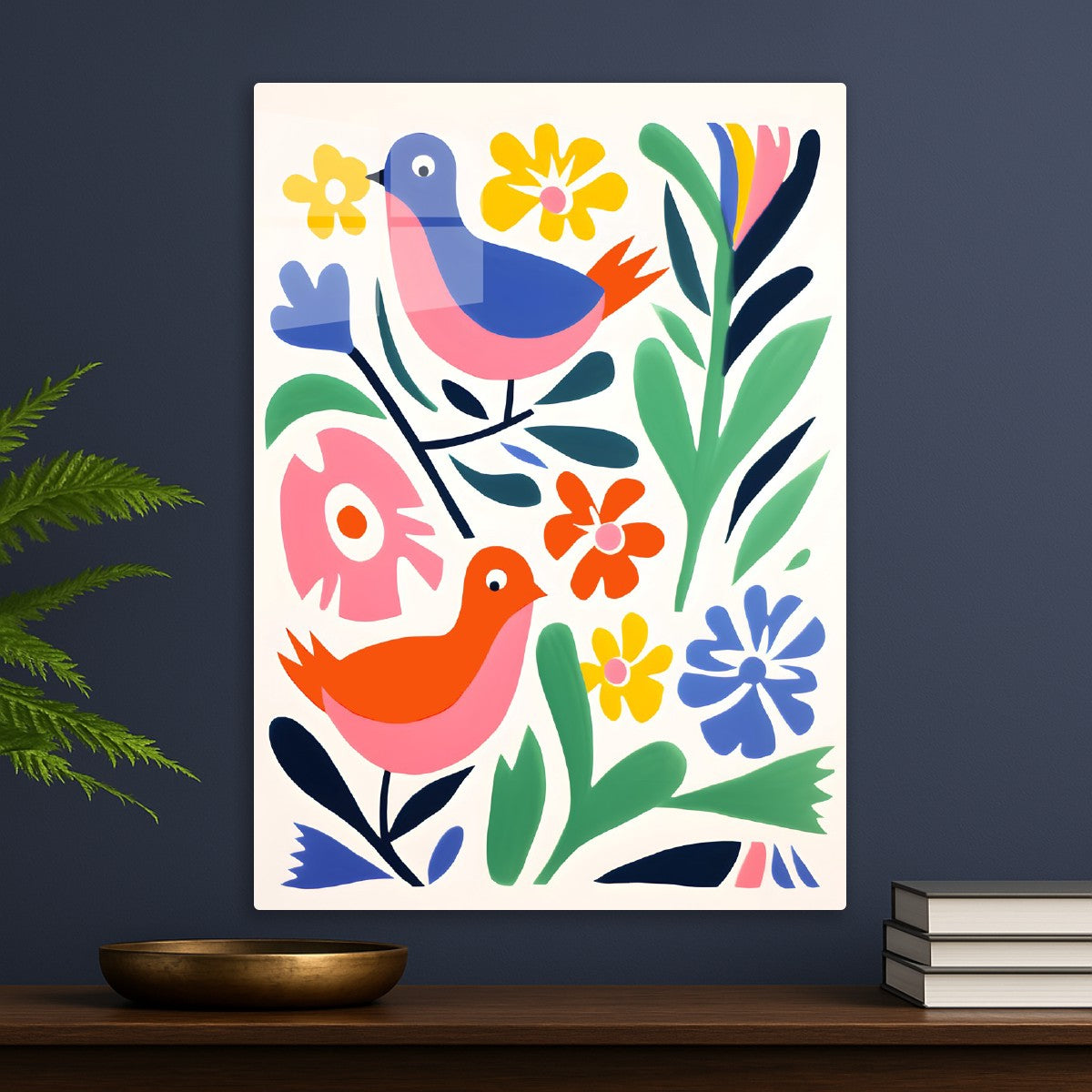 Birds in Bloom