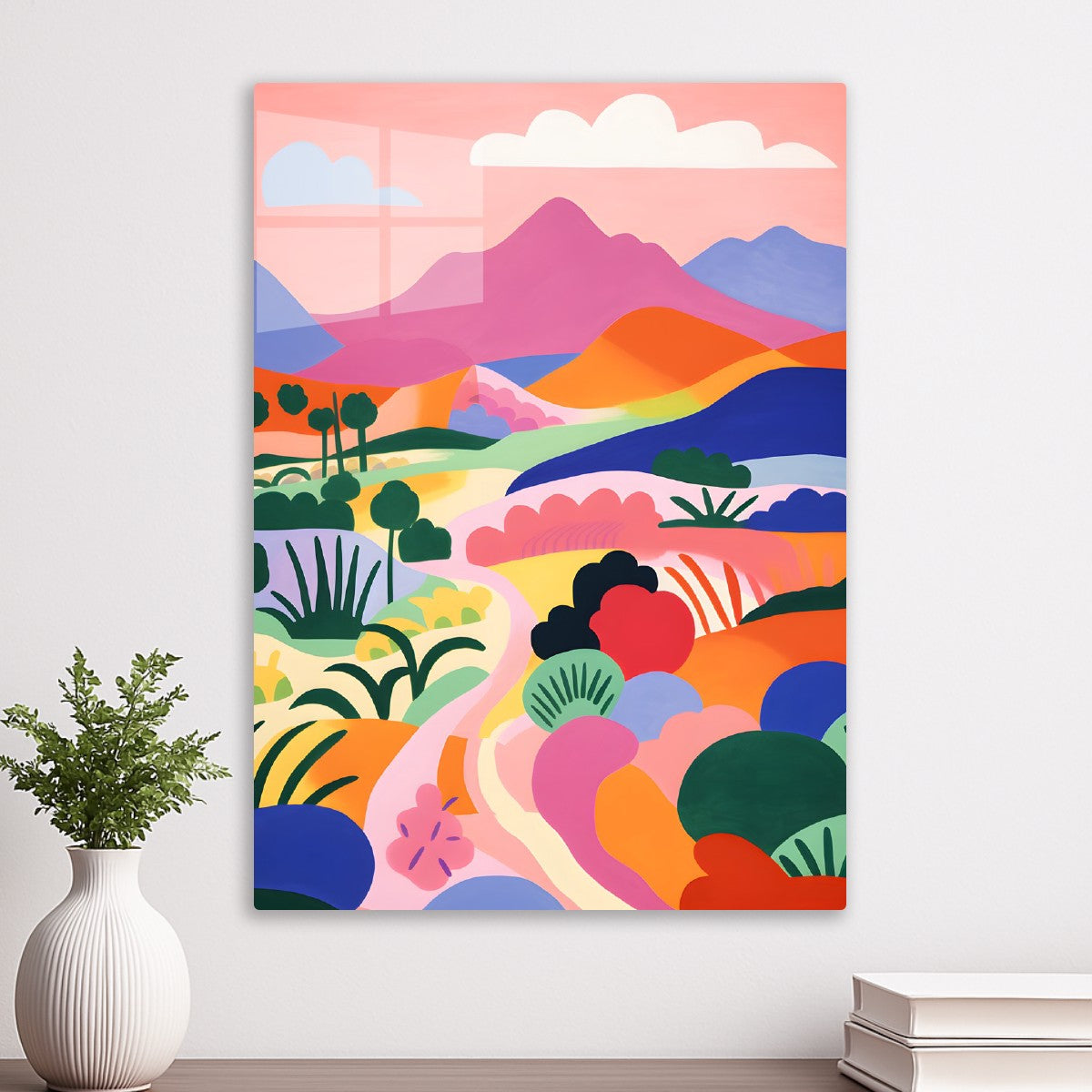 Pink Horizon Hills