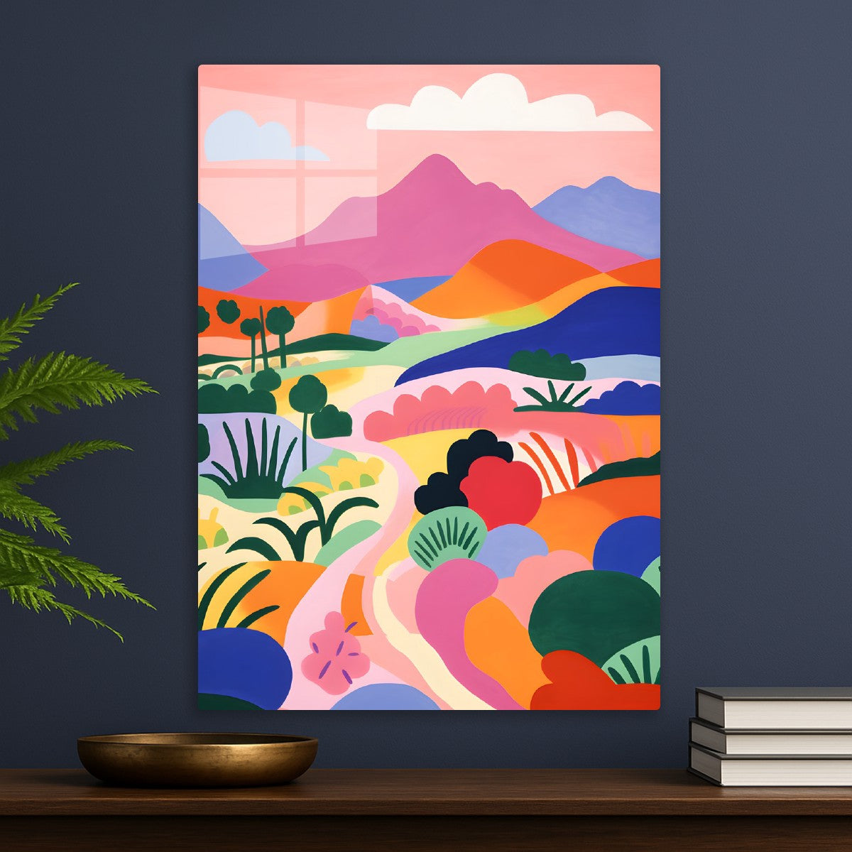 Pink Horizon Hills