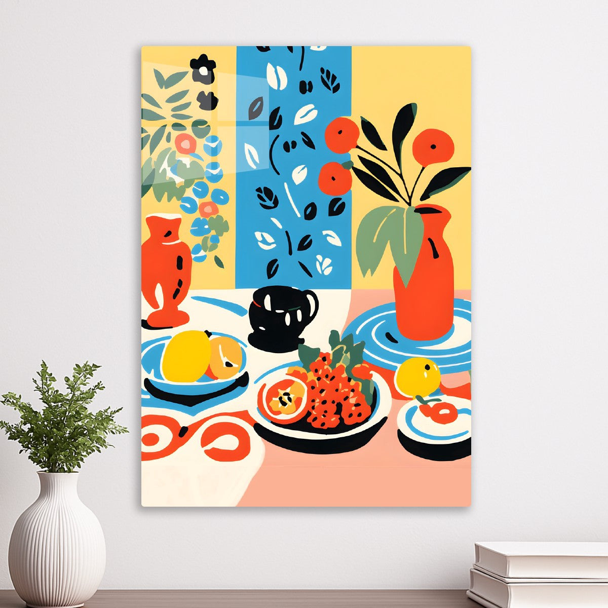 Colorful Fruit Table