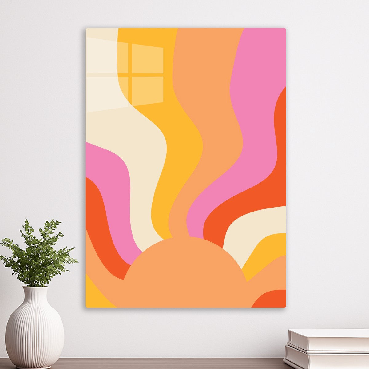 Rising Retro Sun