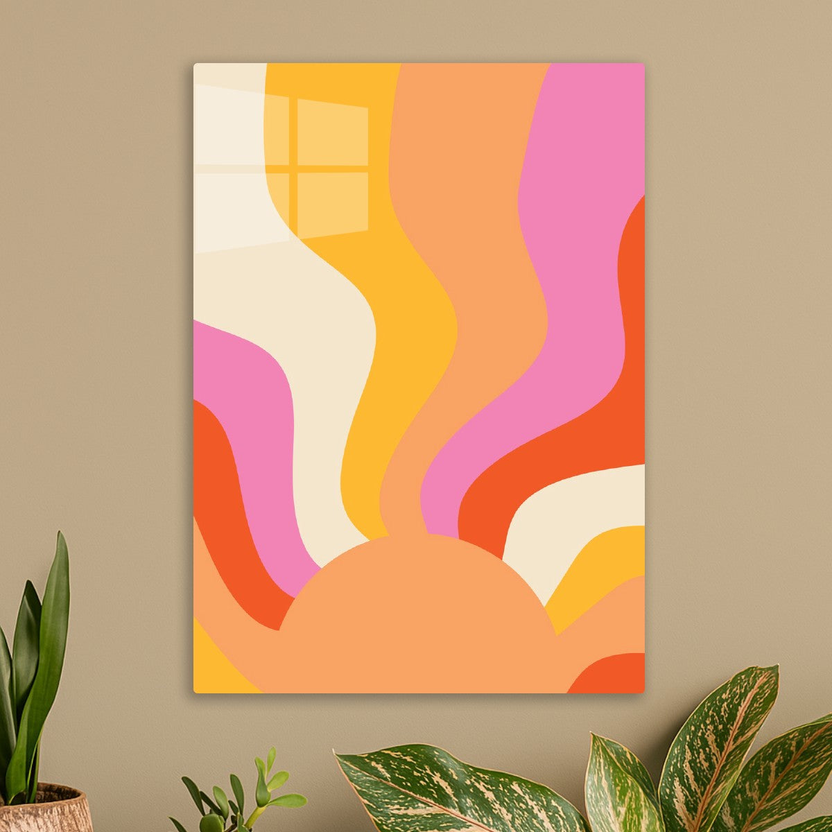Rising Retro Sun