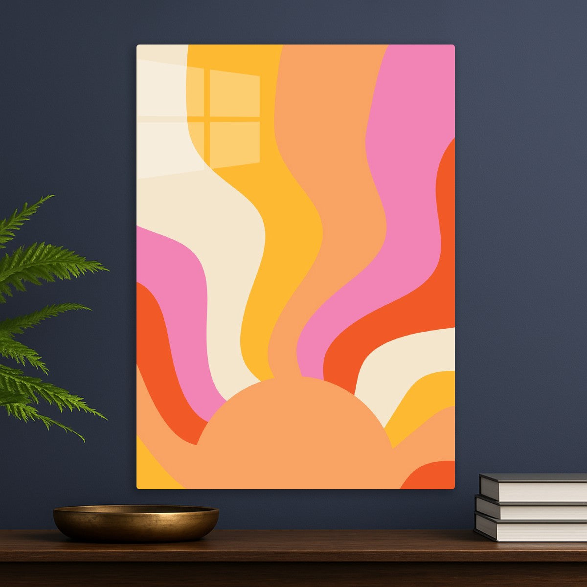 Rising Retro Sun