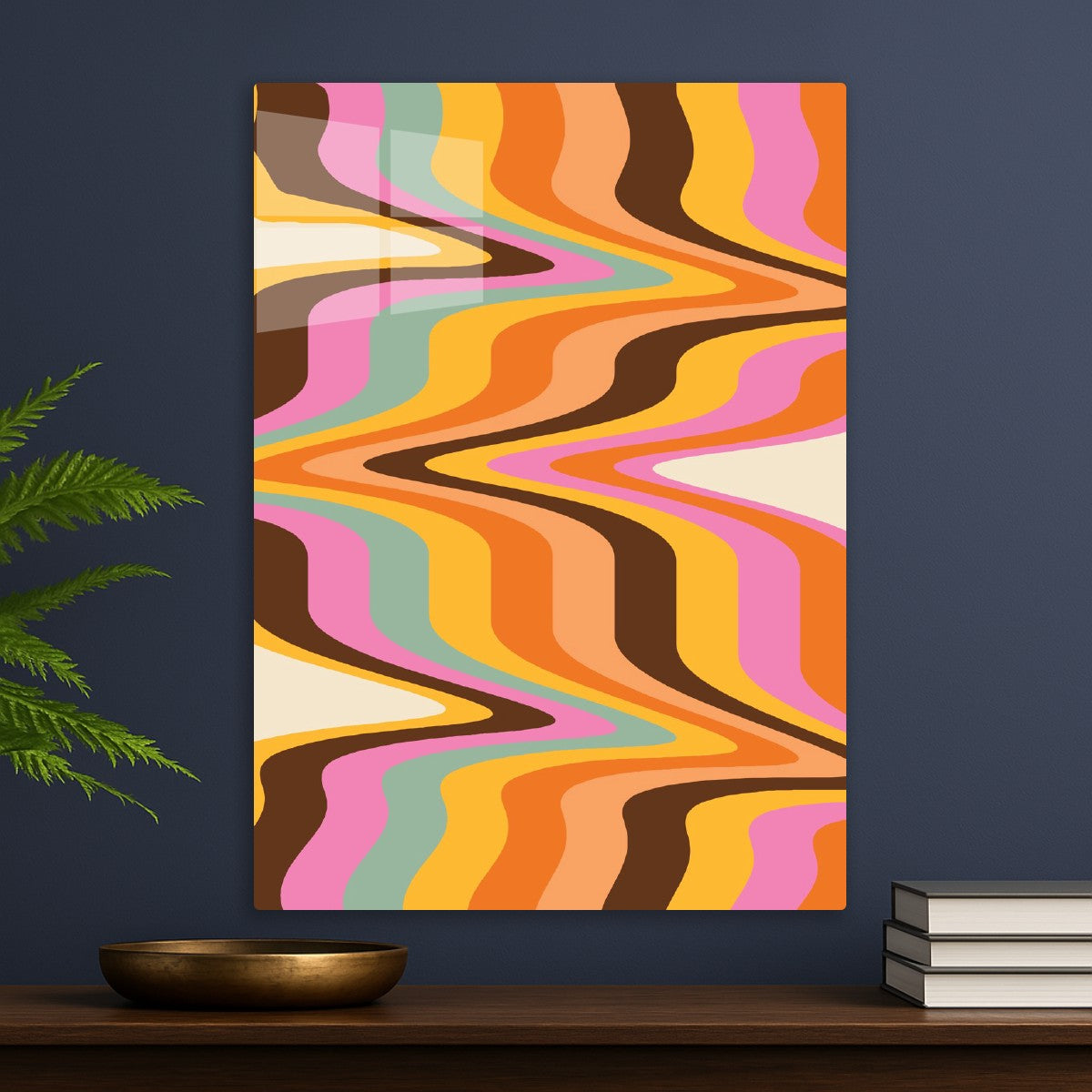 Groovy Wavy Pattern