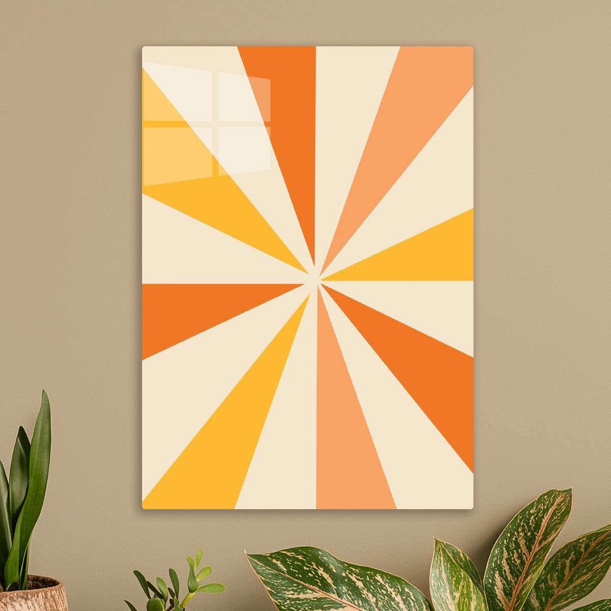 Radiant Retro Starburst