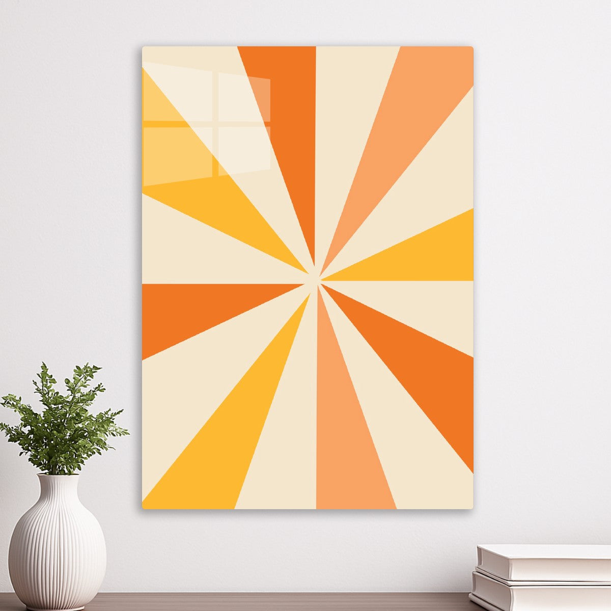 Radiant Retro Starburst
