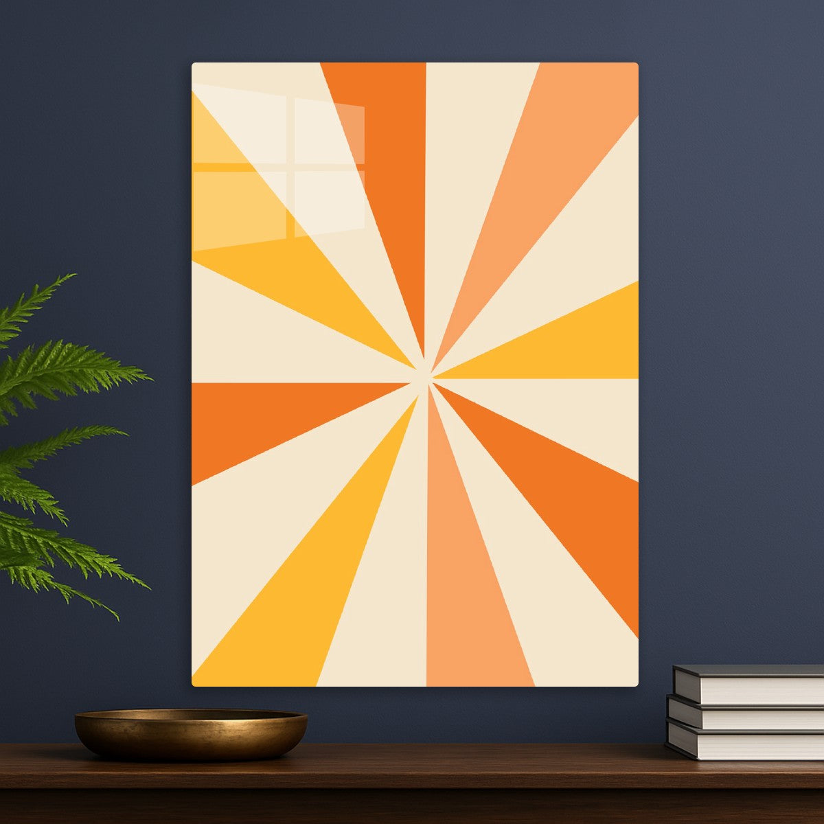 Radiant Retro Starburst