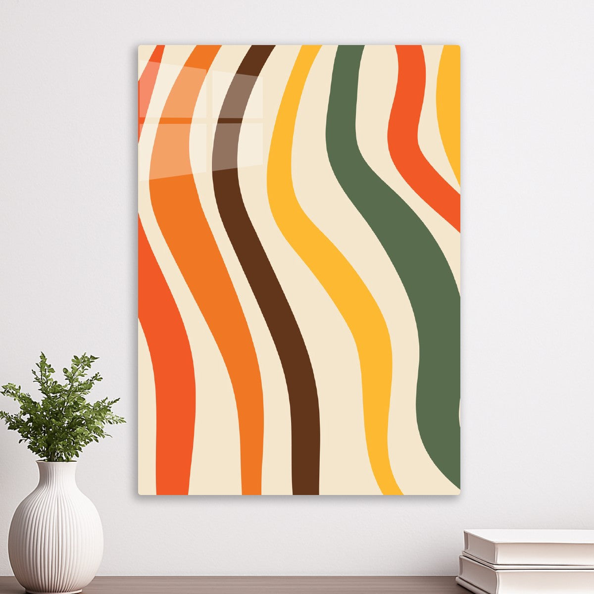 Retro Color Waves