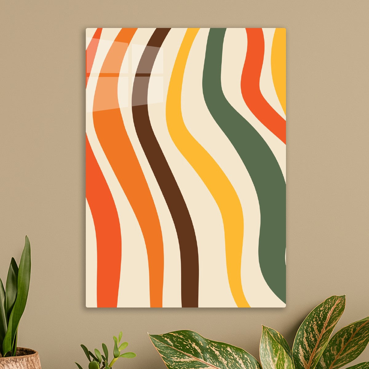 Retro Color Waves