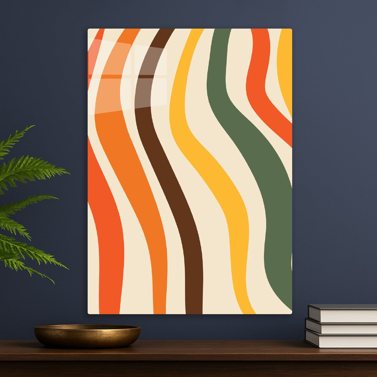 Retro Color Waves