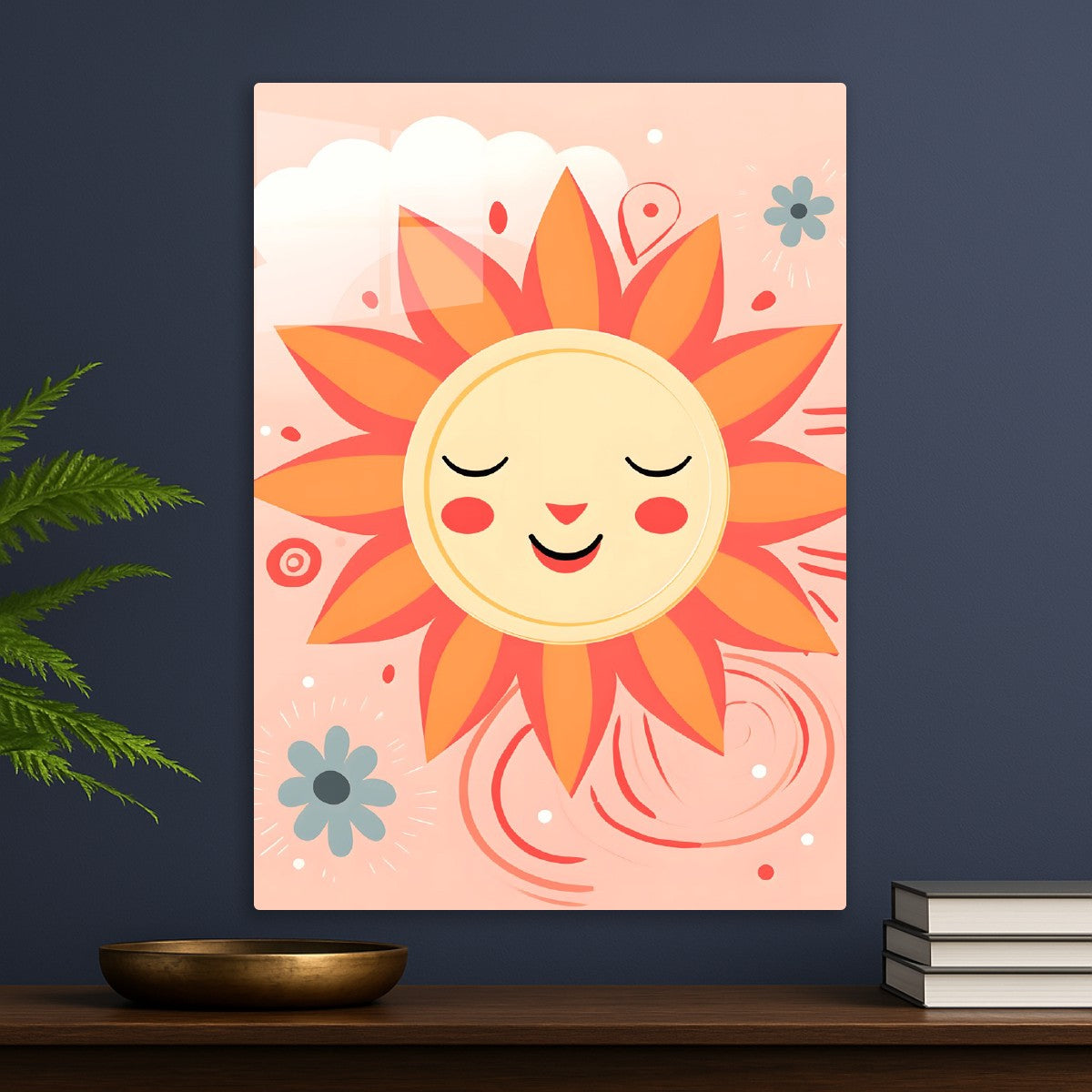 Happy Sun Illustration
