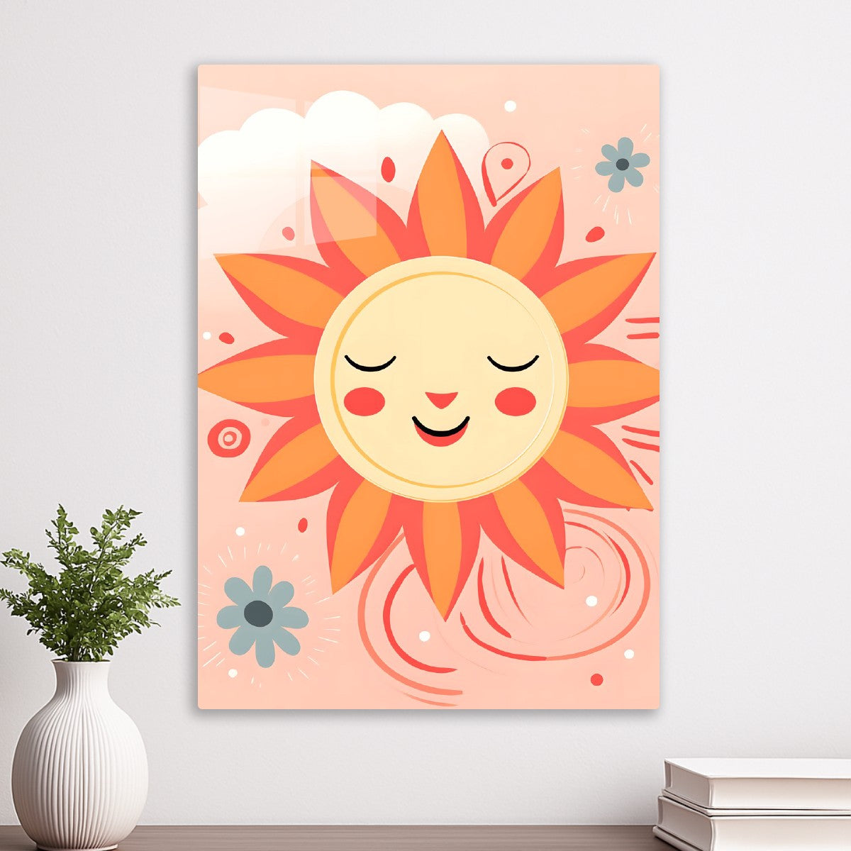 Happy Sun Illustration