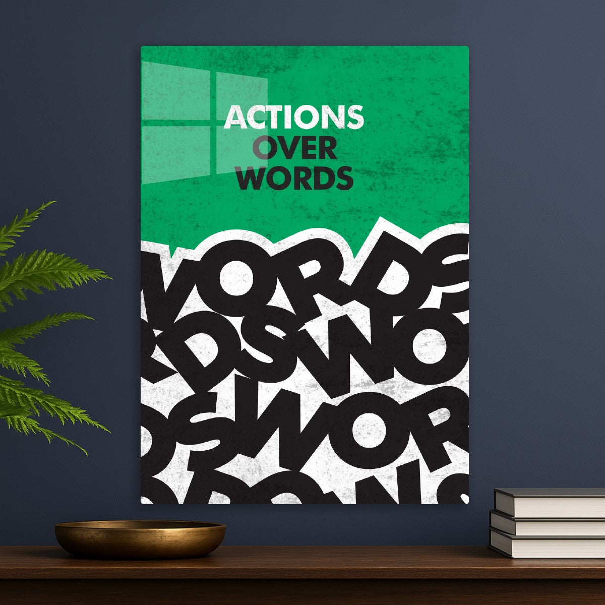Actions Over Words