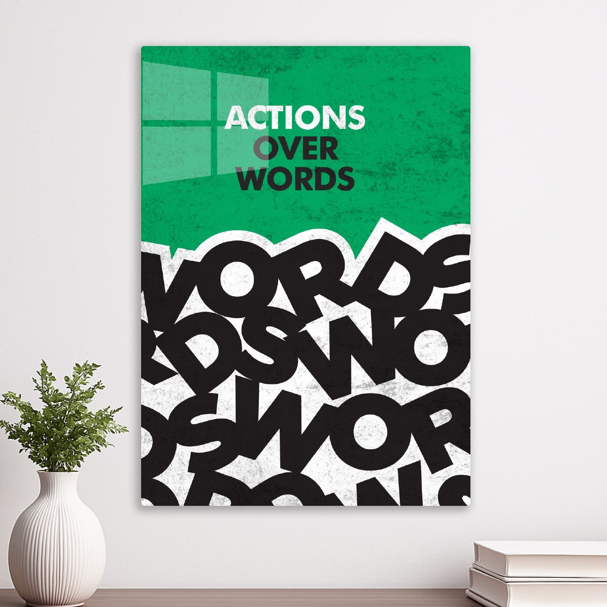Actions Over Words