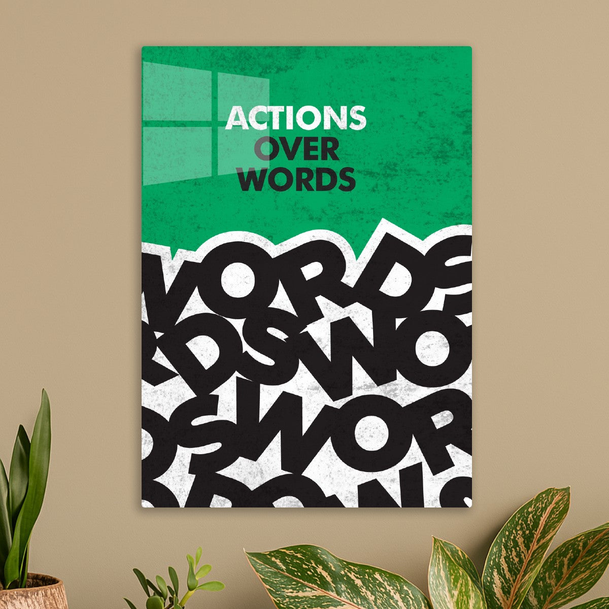 Actions Over Words