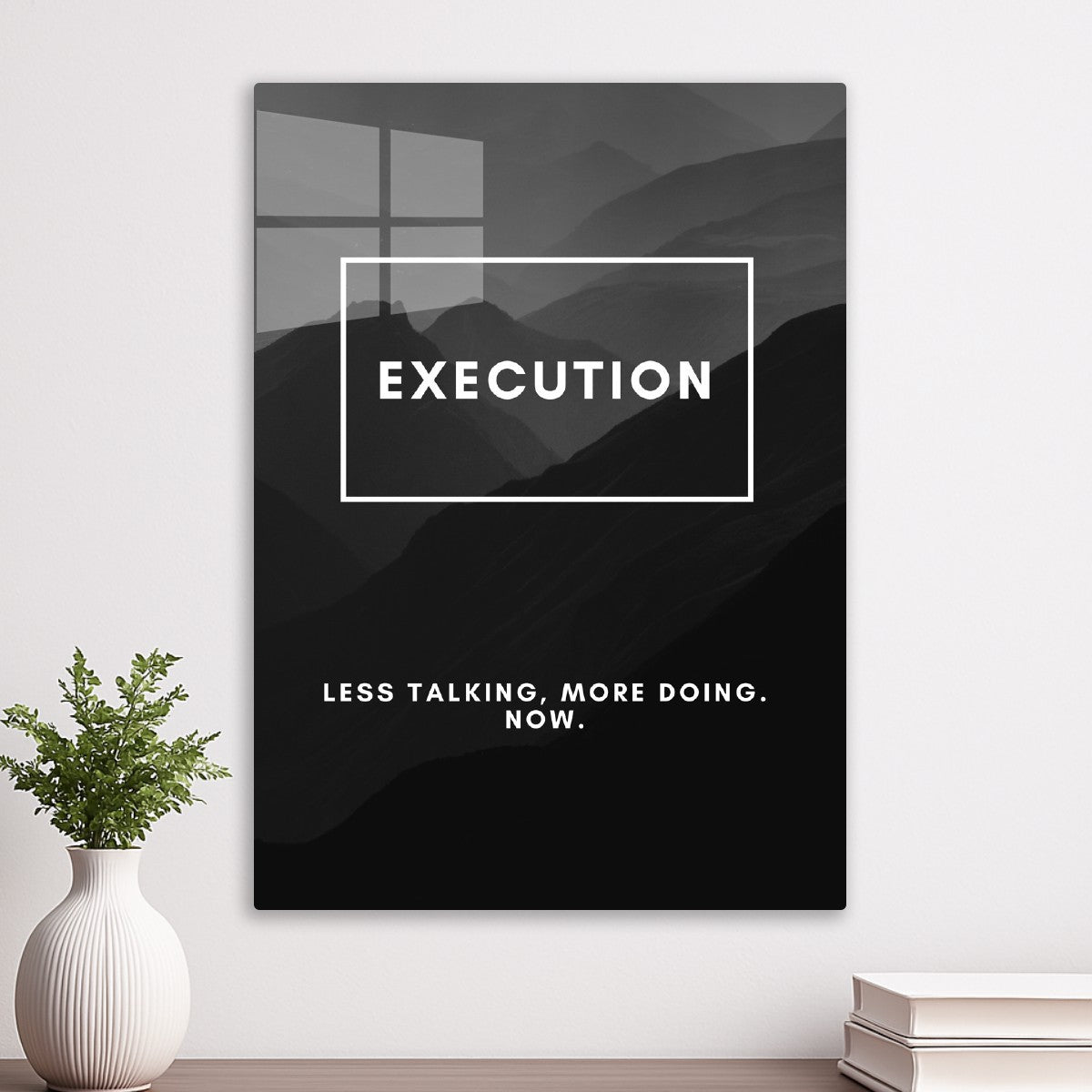 Less talk more action