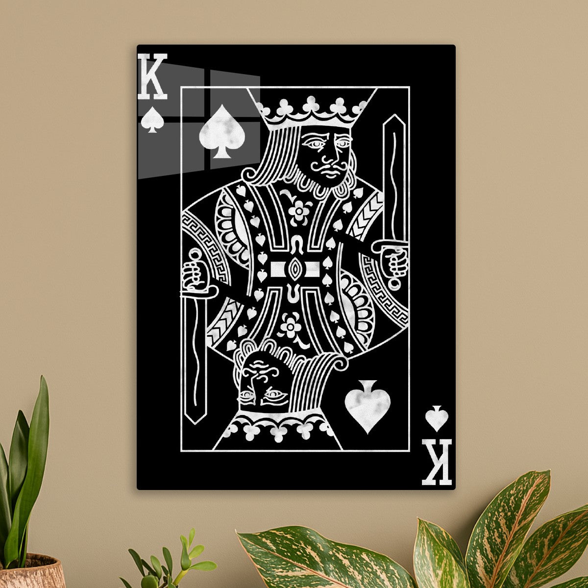 King of Spades Card