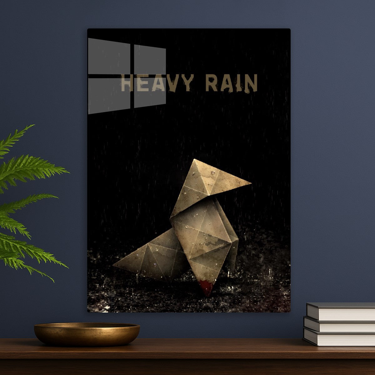 Heavy rain origami