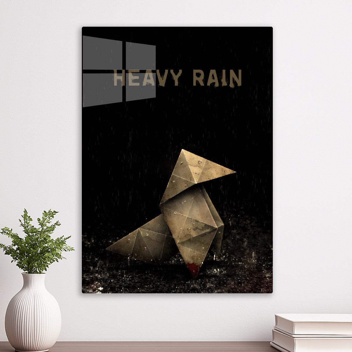Heavy rain origami