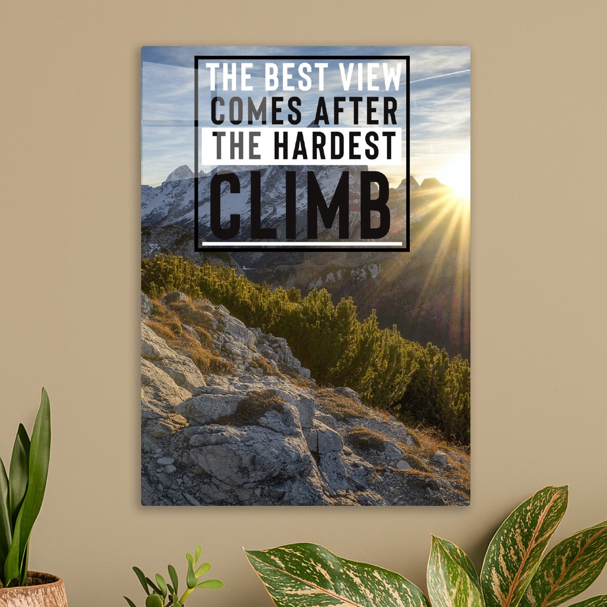 Hardest Climb View