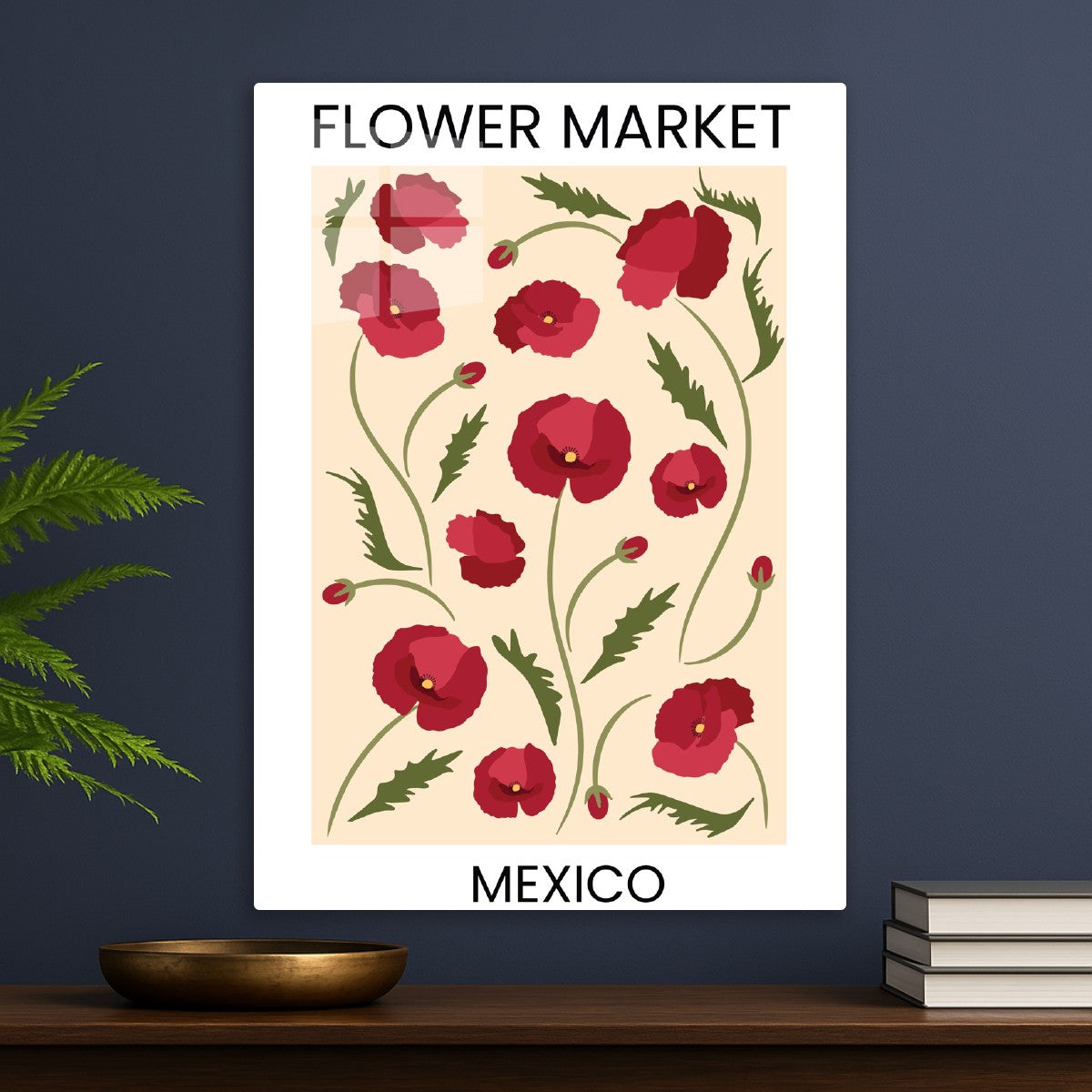 Mexican Poppy Poster