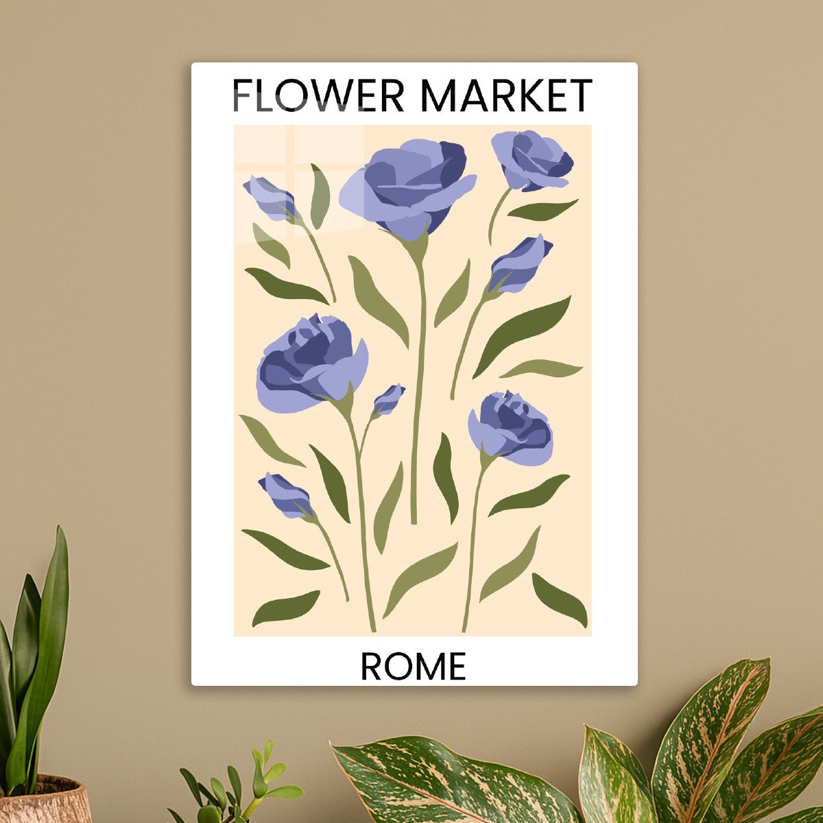 Rome Violet Florals