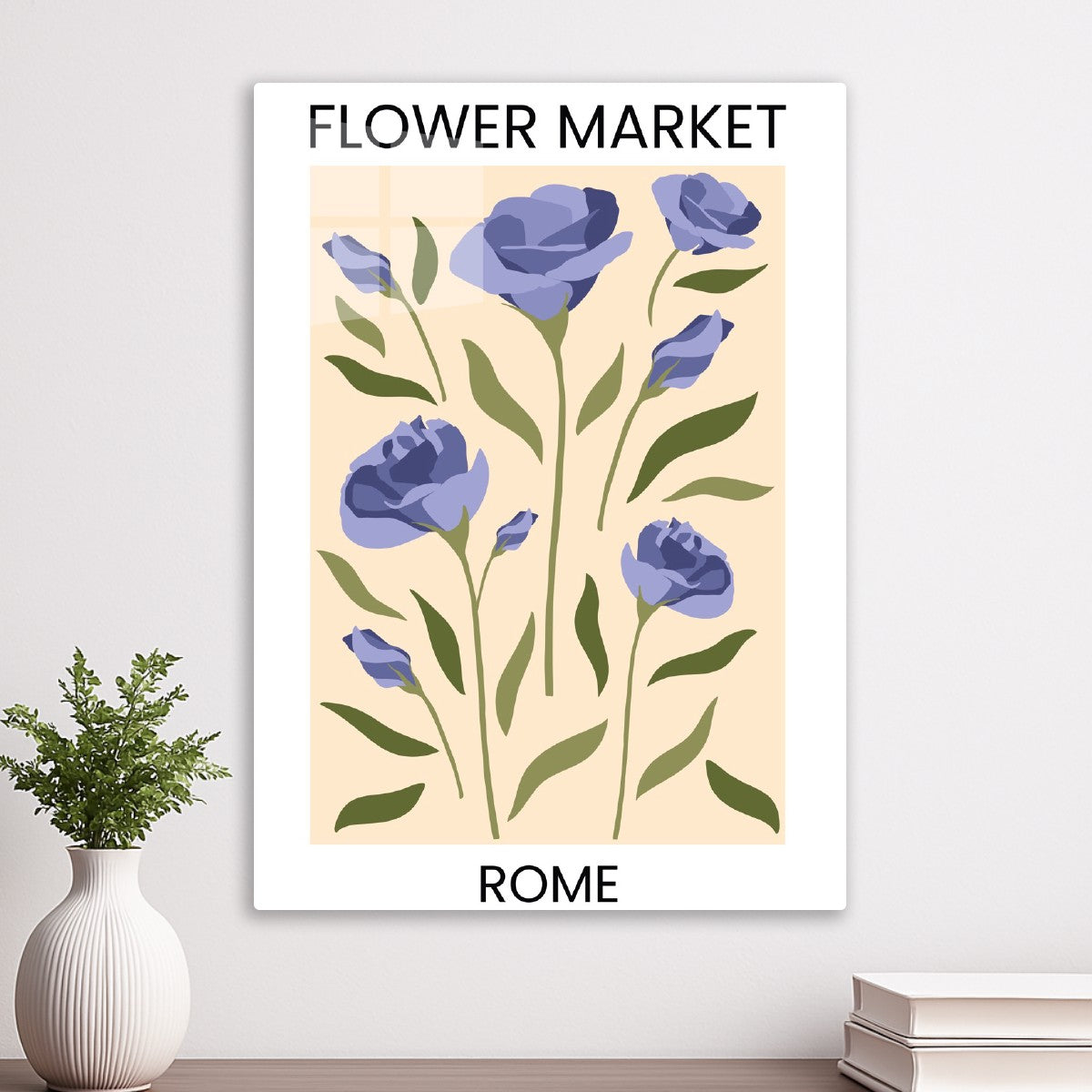 Rome Violet Florals