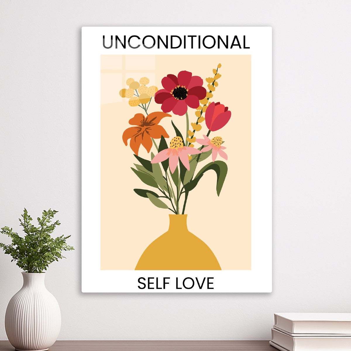 Self Love Flower Poster