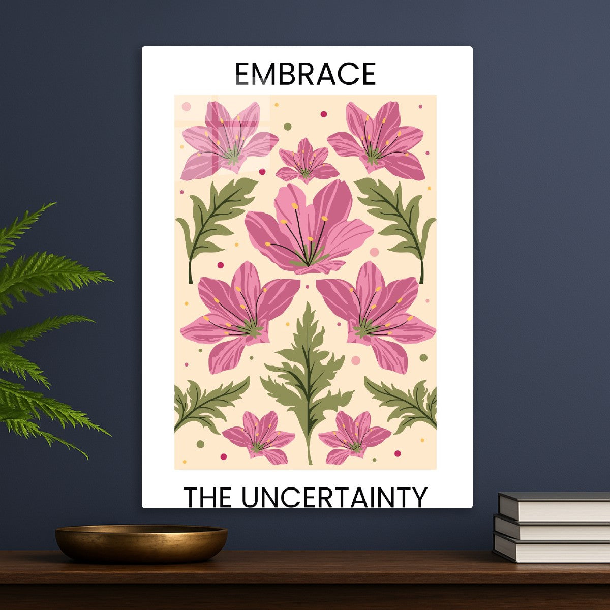 Floral Courage Print