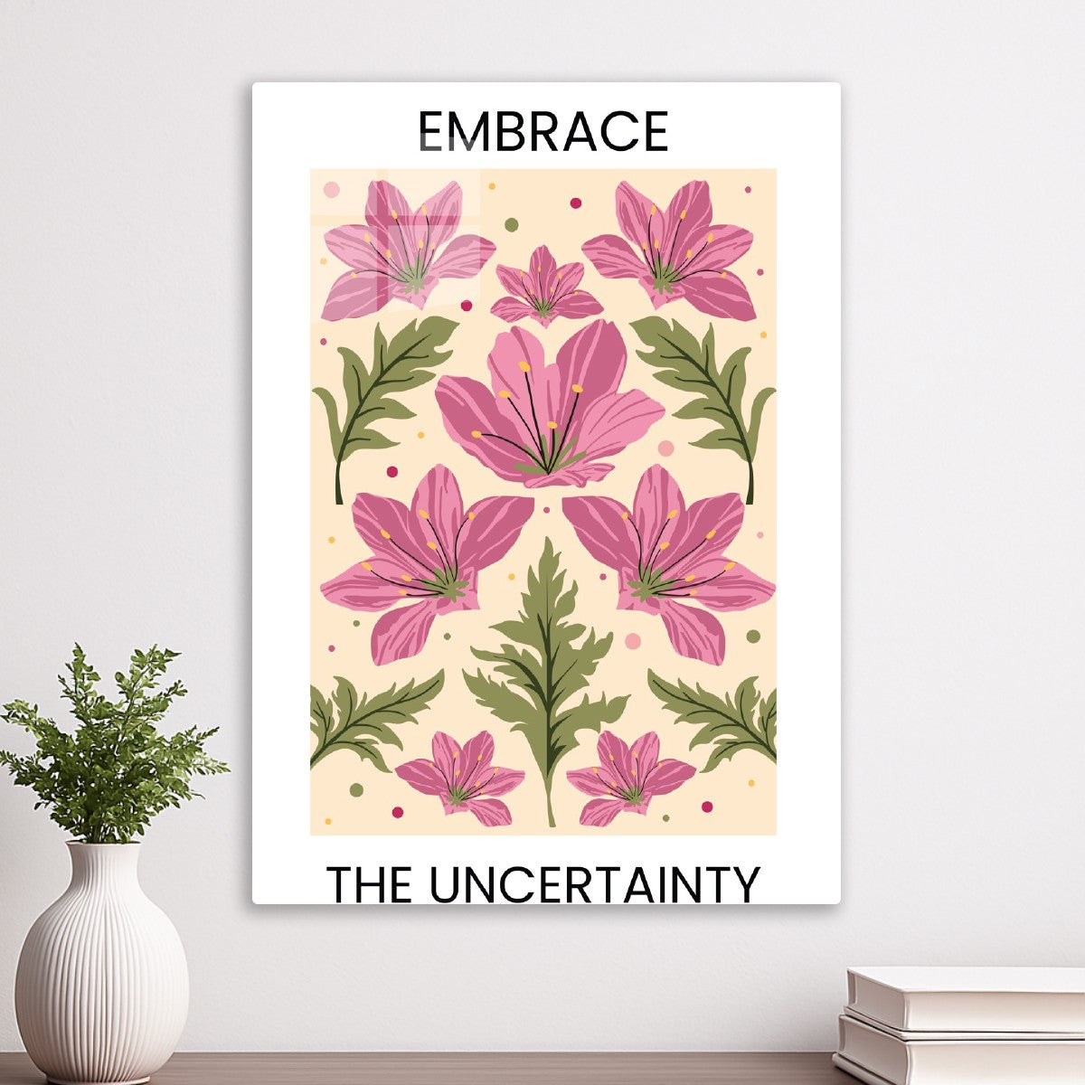 Floral Courage Print