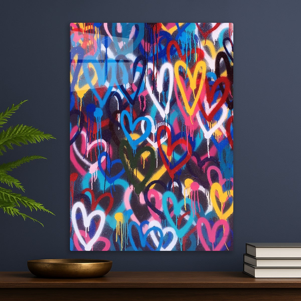 Colorful Love Wall