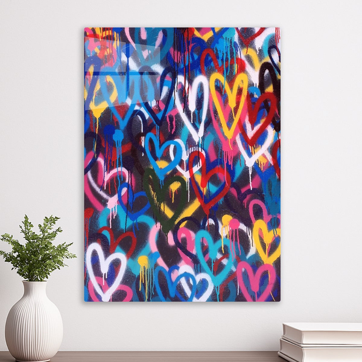 Colorful Love Wall