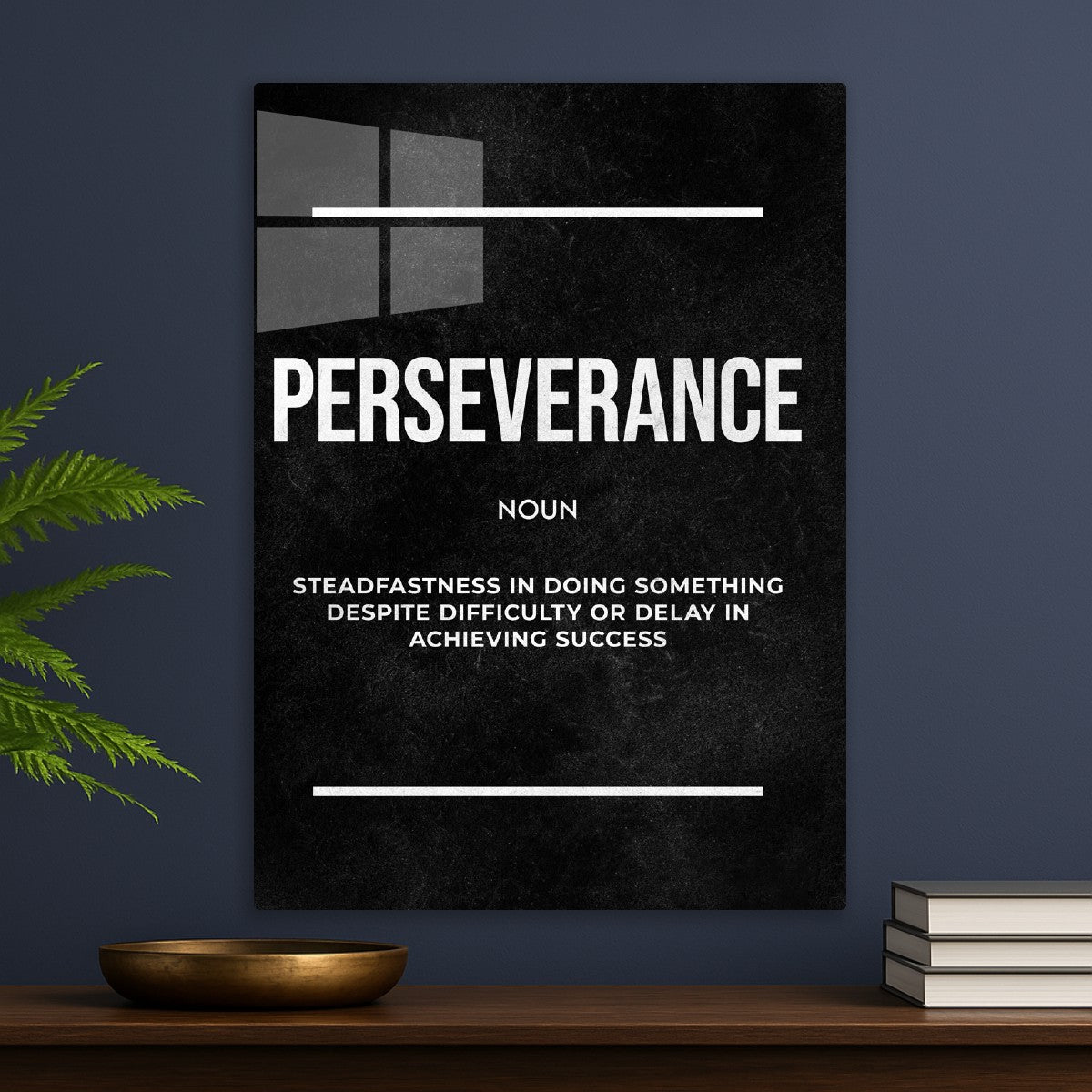 Perseverance Definition Poster